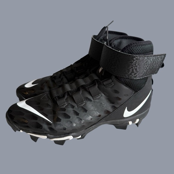 Nike Force‎ Savage Shark 2 Mens Size 12 Wide Black White BV0151-001 main image 4